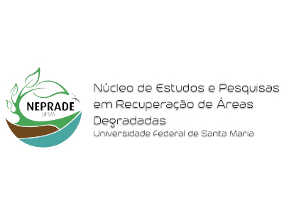 Logo de Núcleo de Estudos e Pesquisas em Recuperação de Áreas Degradadas (NEPRADE-UFSM)